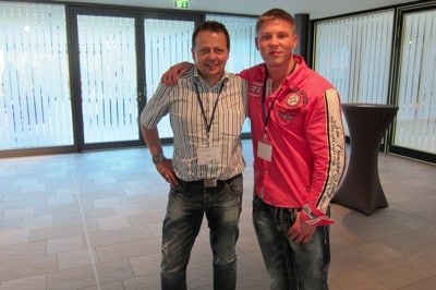 Das war der Internet Marketing Kongress 2012 6 Roland Hamm und Kris Stelljes