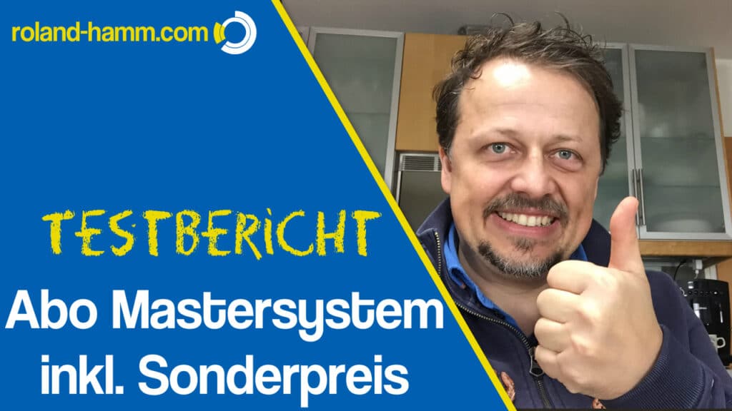 Abo Mastersystem Erfahrungen Marko Slusarek Video