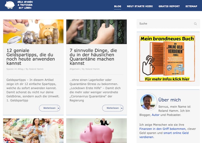 Geld sparen im Haushalt