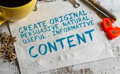 Website Content erstellen - Woche 4