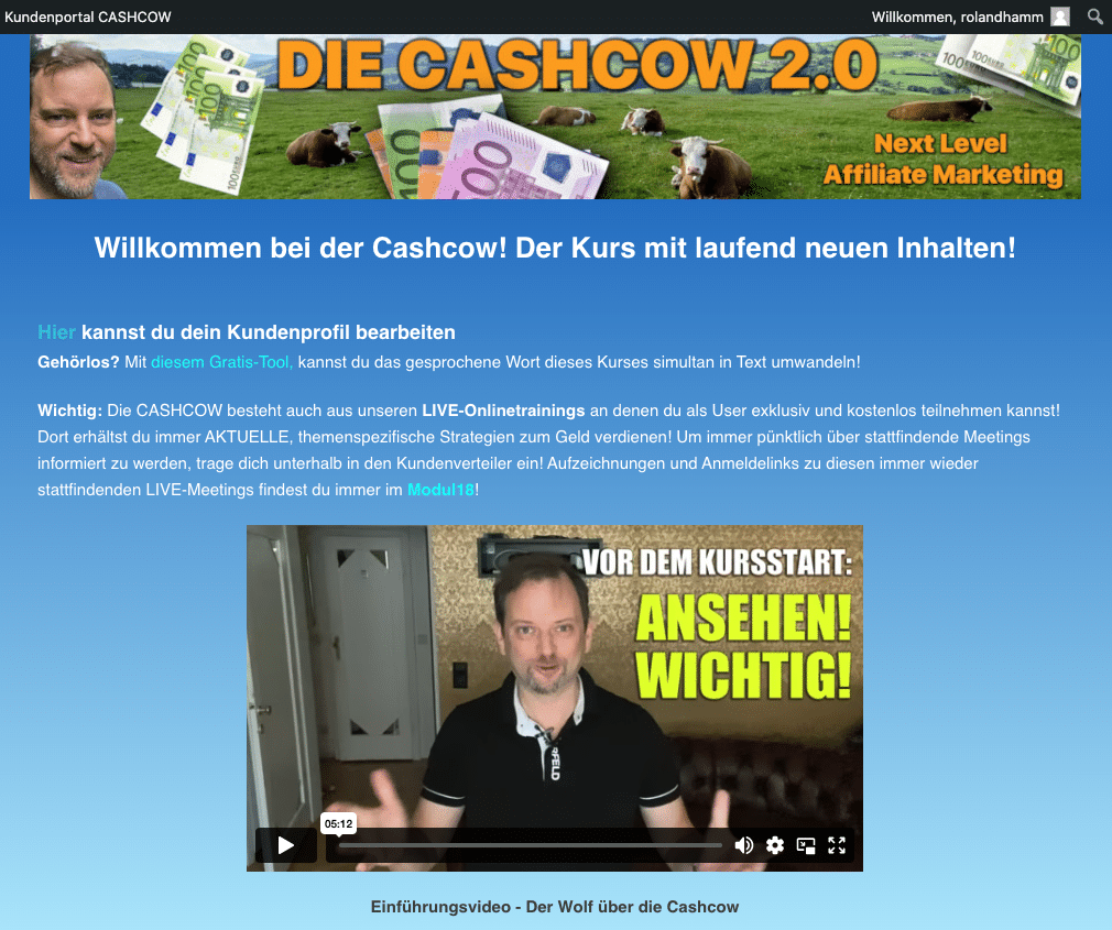 Die 3 besten Affiliate Marketing Kurse für 2023 3 die cashcow affiliate marketing kurs