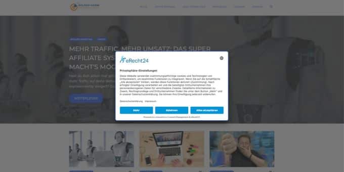 eRecht24 Premium: der Schutzschild für deine Website gegen Abmahnungen, Bußgelder und Schadensersatz! 3 eRecht Premium Cookie Consent Tool
