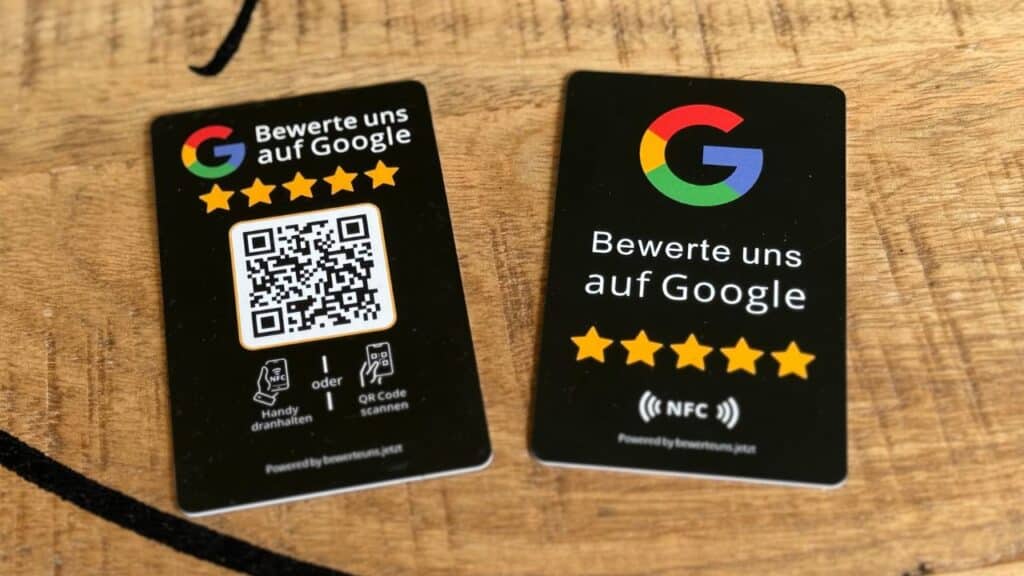 Google Bewertungskarten