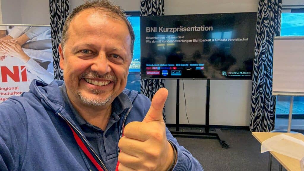 Meine To-Want-Liste für das 4. Quartal 2025 2 Roland Jakob Michael Hamm - SEO Experte Burgenland - BNI Vortrag