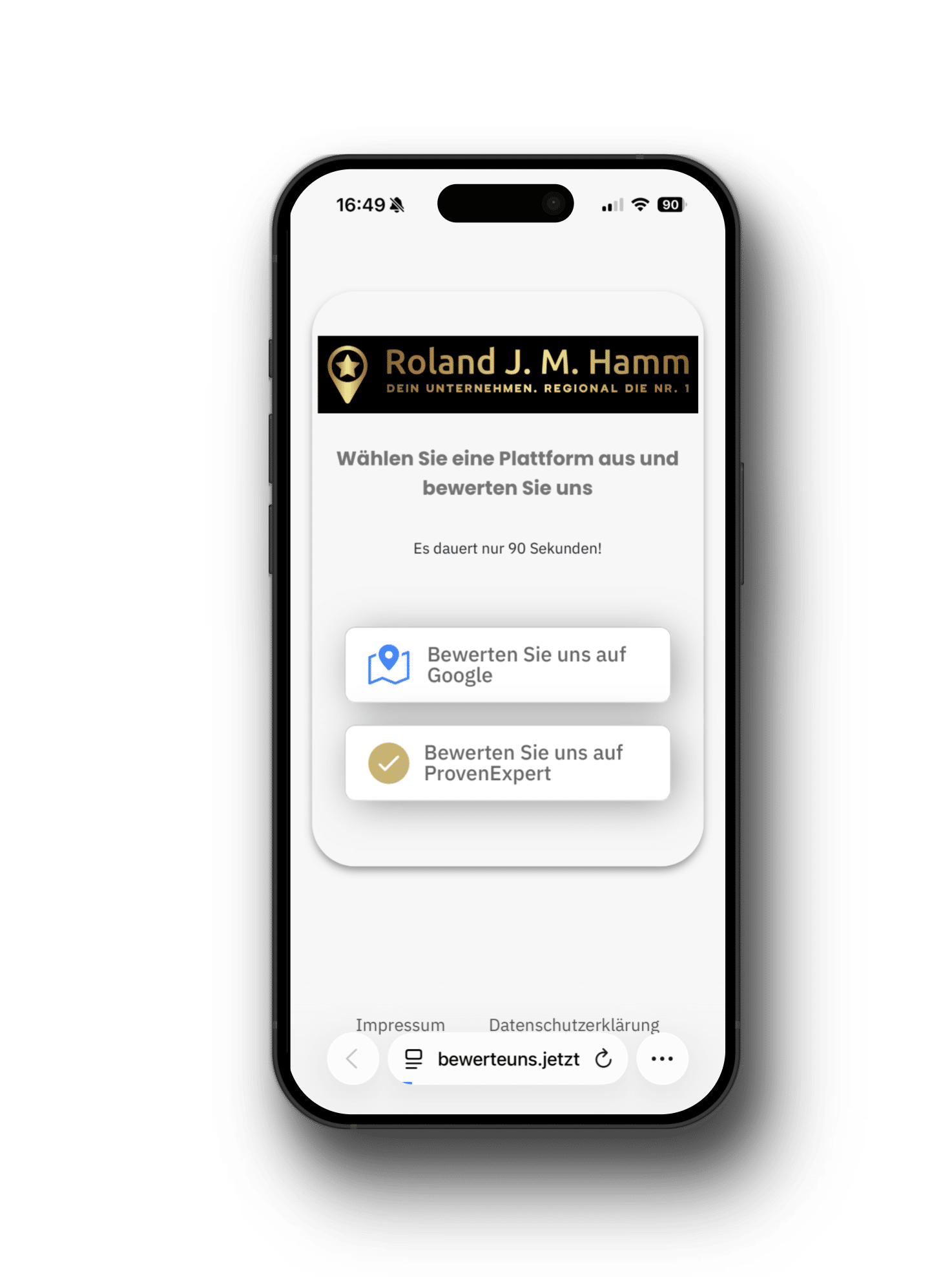 Auswahl Bewertungsplattform Auswahl Bewertungsplattform